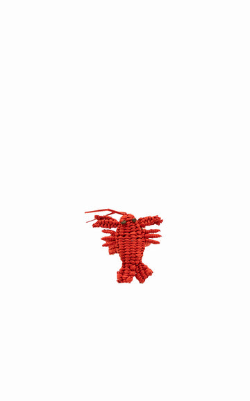 Red Medallion Earring