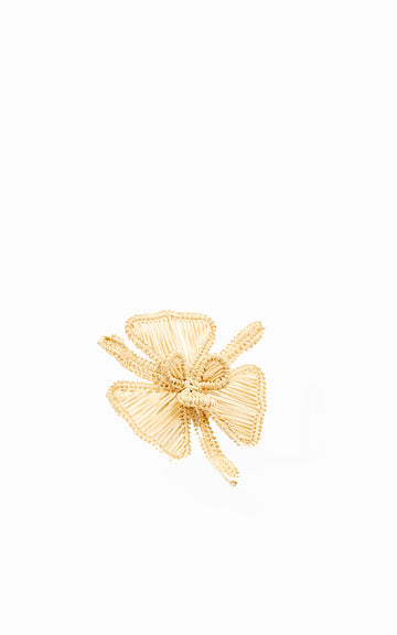 Red Medallion Earring
