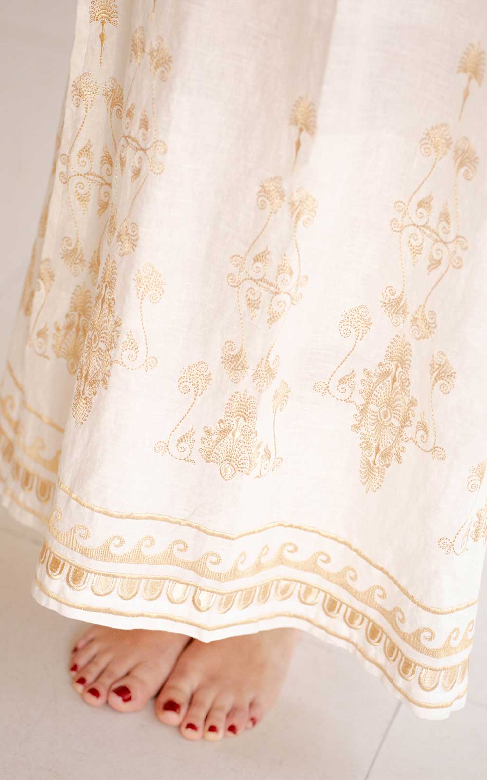 VESTIDO ATENEA OFF WHITE