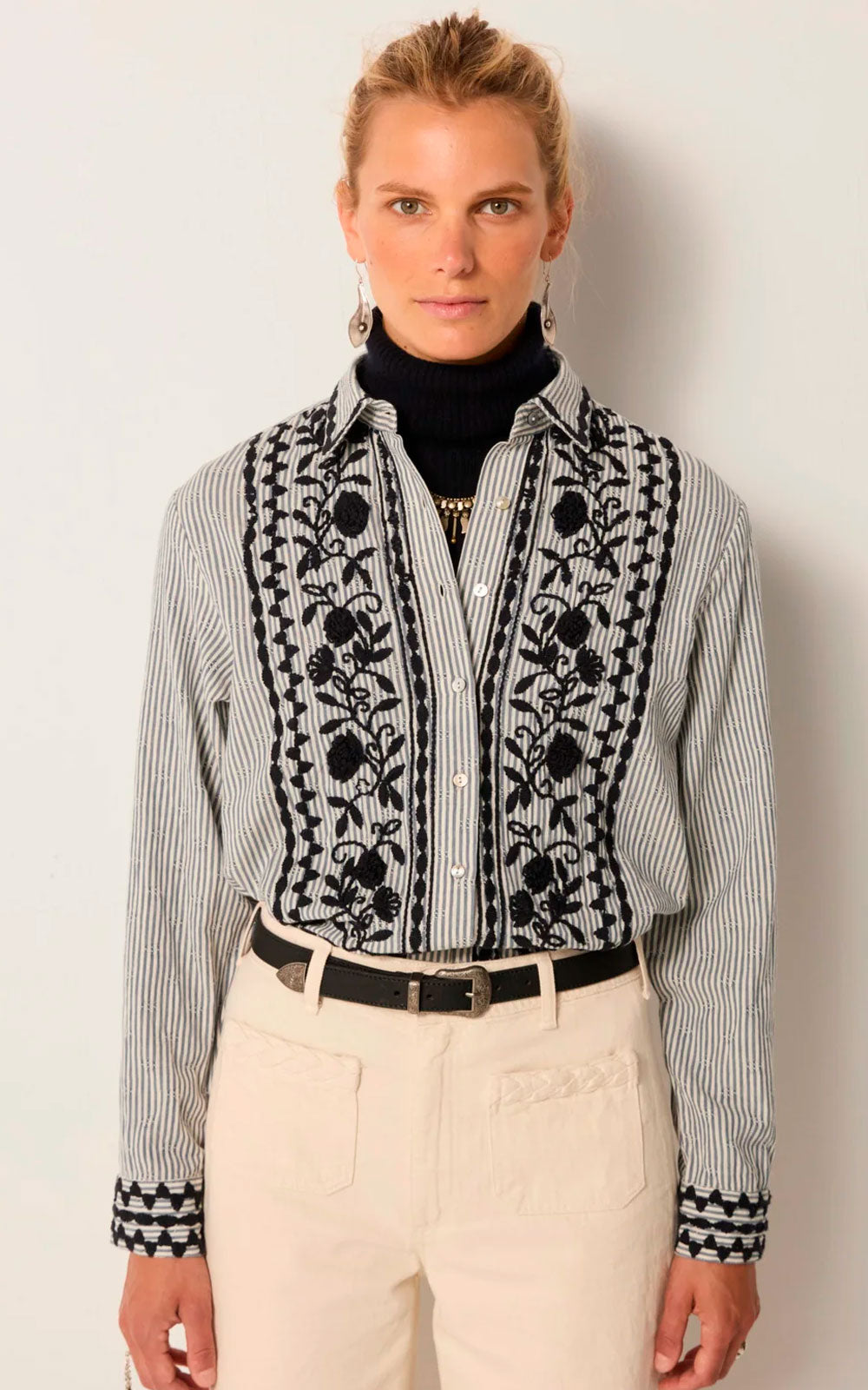 BLUSA AMANDA AZZURO
