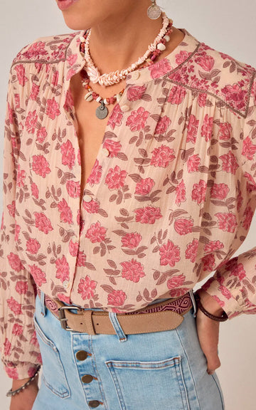 BLUSA LENNOX SCOTTISH ROSES