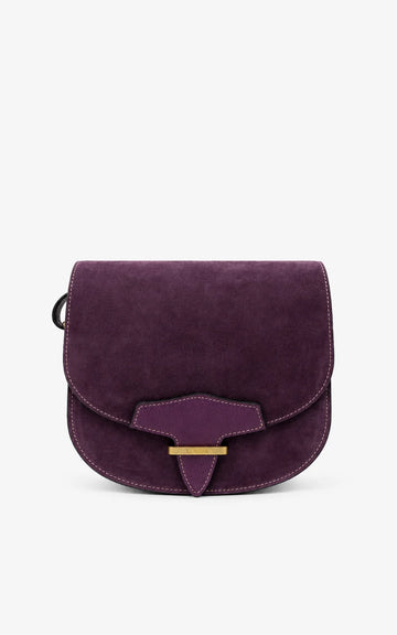 Purple Half Moon Bag