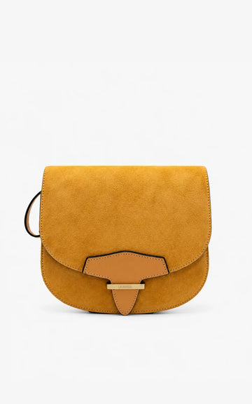 BOLSO MEDIA LUNA MOSTAZA ANTE