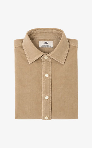 CAMISA MICROPANA CAMEL