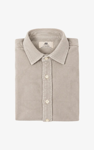 CAMISA MICROPANA PIEDRA