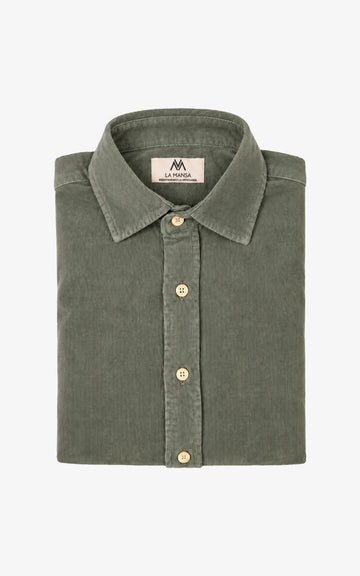CAMISA MICROPANA VERDE CACERÍA