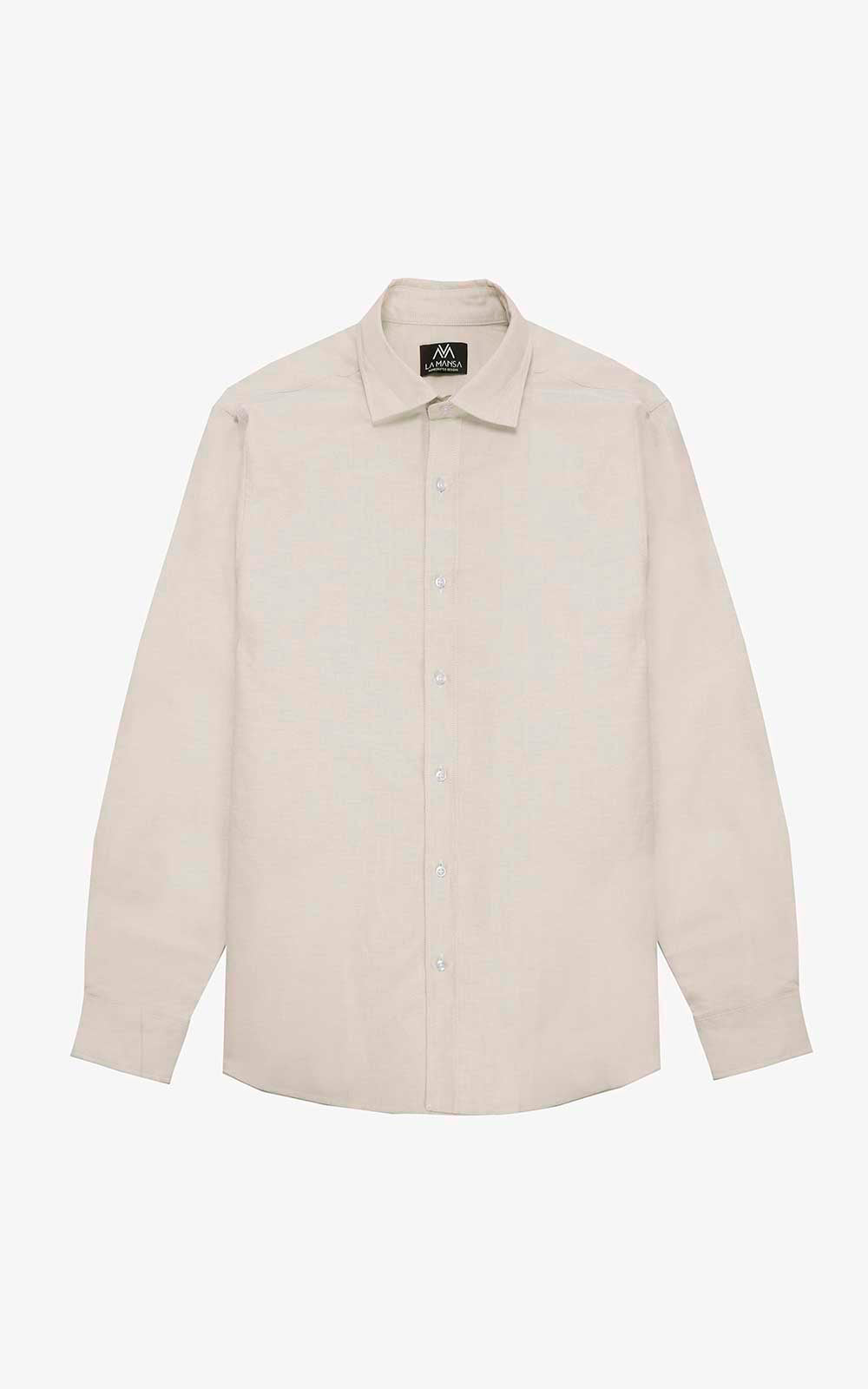 CAMISA OXFORD PORTO BEIGE