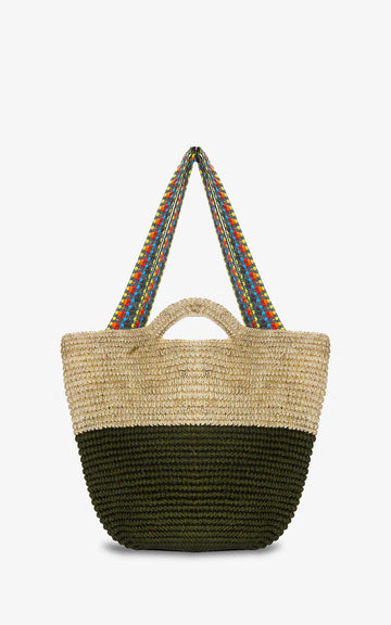 Ethnic Medium Khaki Basket