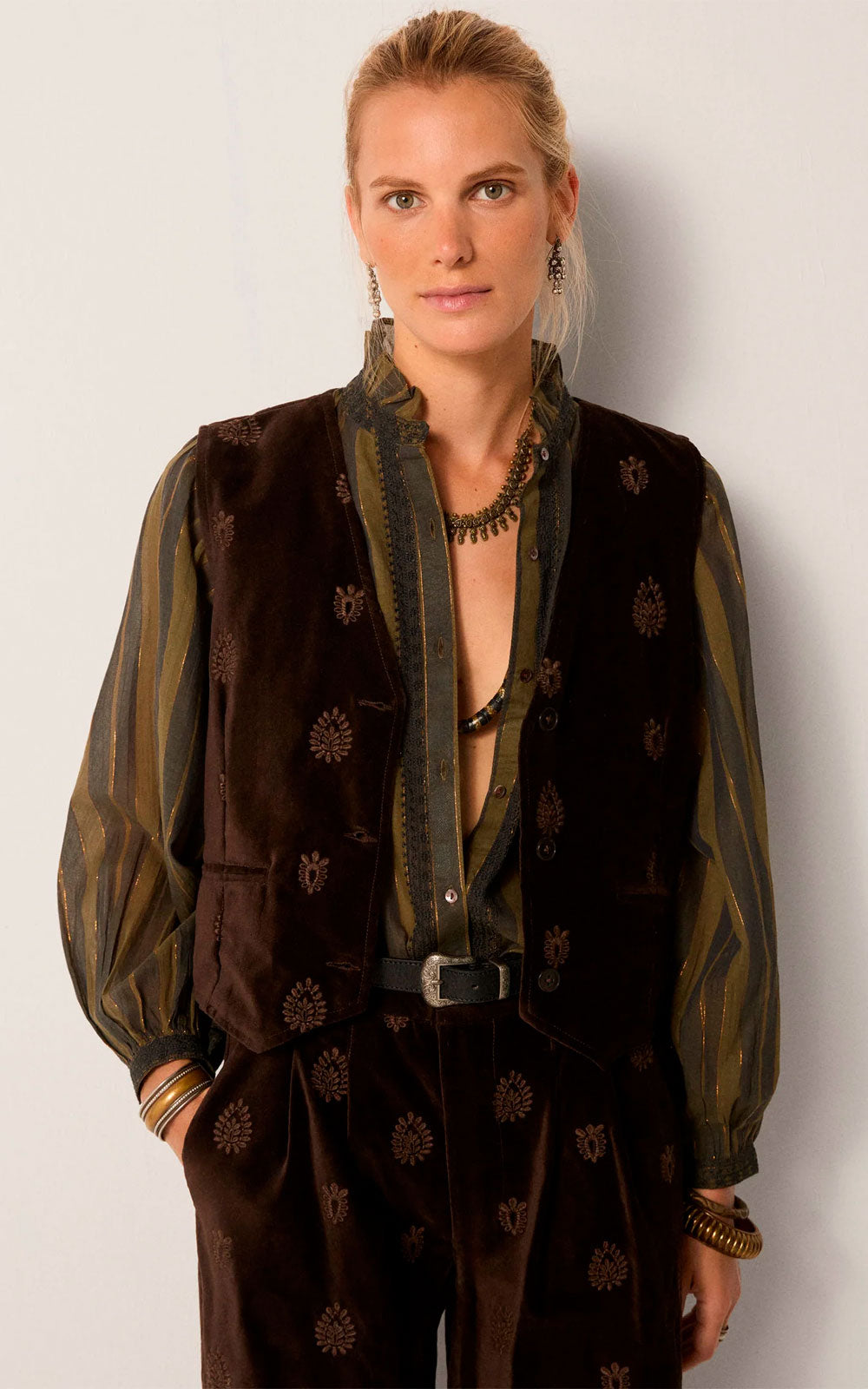 CHALECO KAFKA MACCHIATO