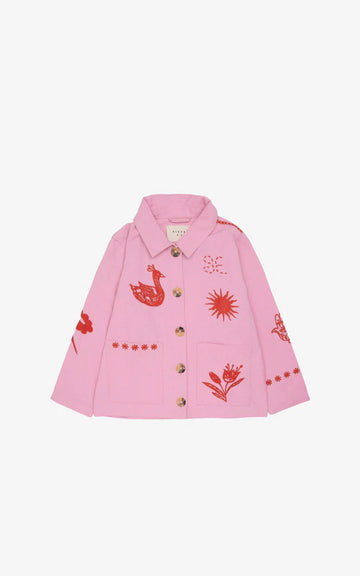 MINI EMBROIDERED ROSE JACKET