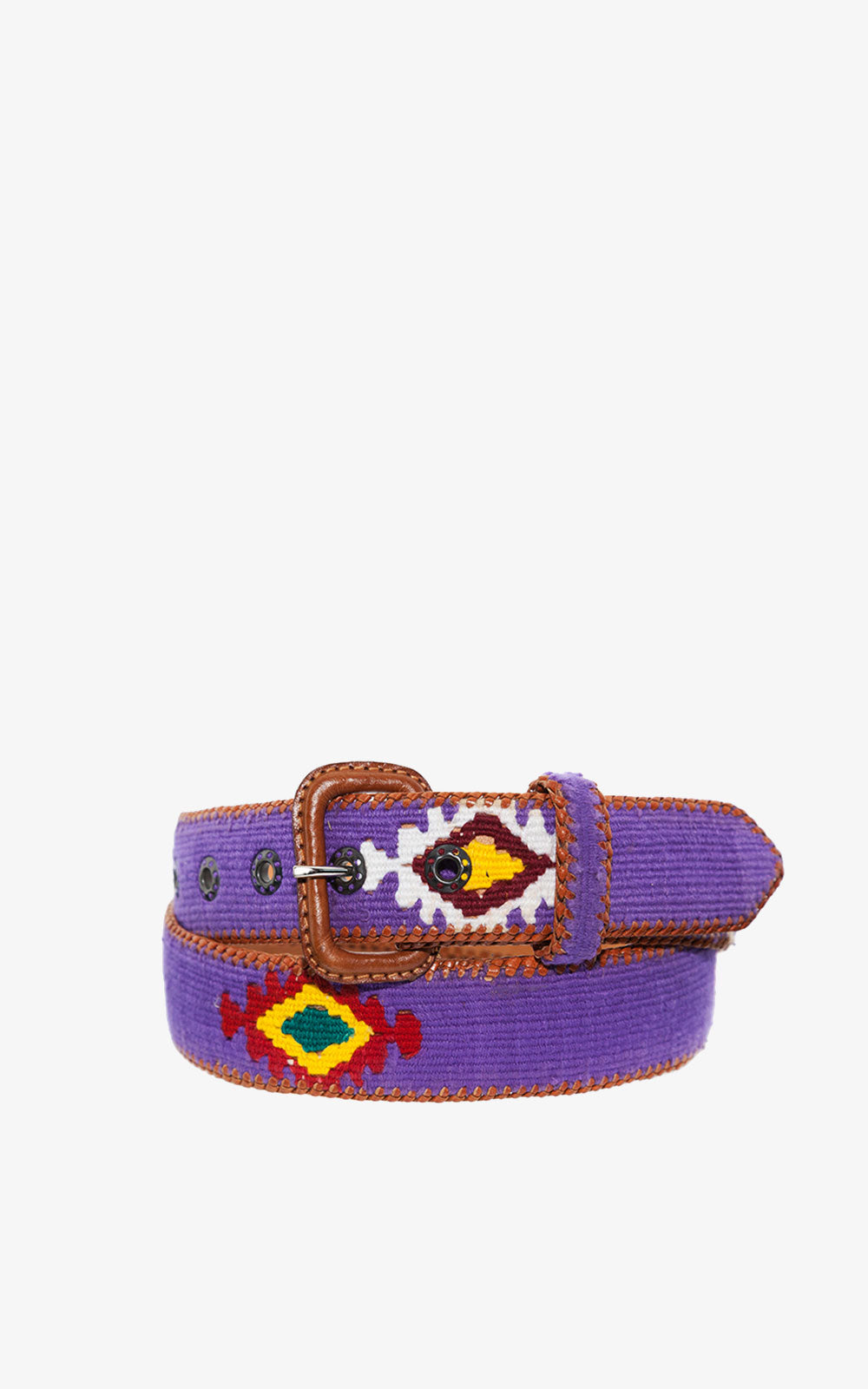 CINTURÓN ÉTNICO MORADO