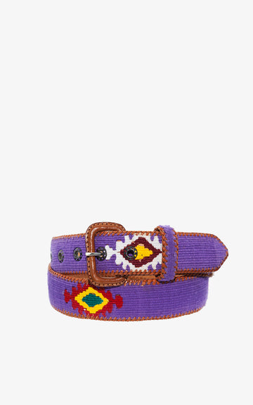 CINTURÓN ÉTNICO MORADO