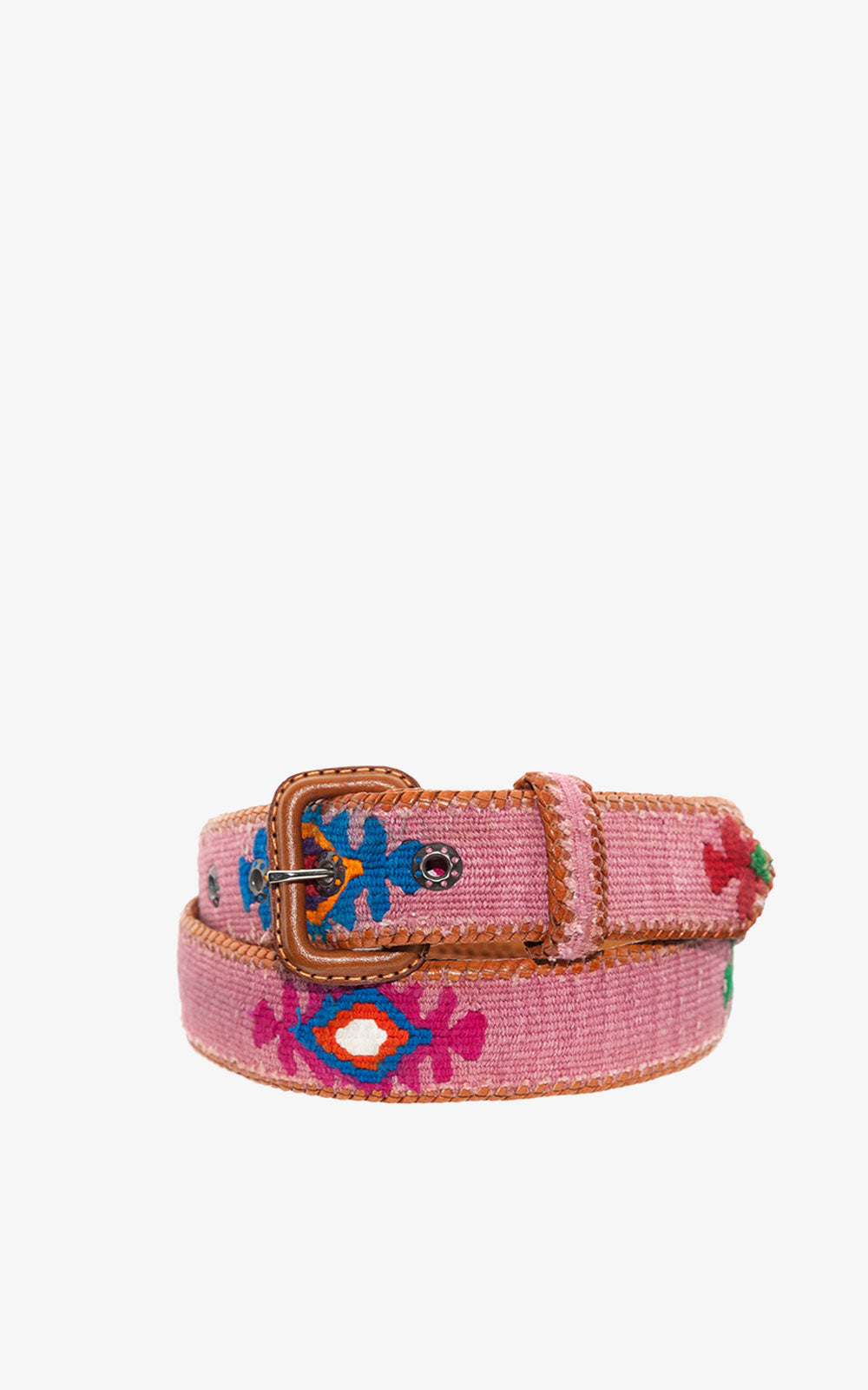 Old Pink Ethnic Belt