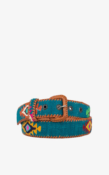 Green Oil Ethnic Belt