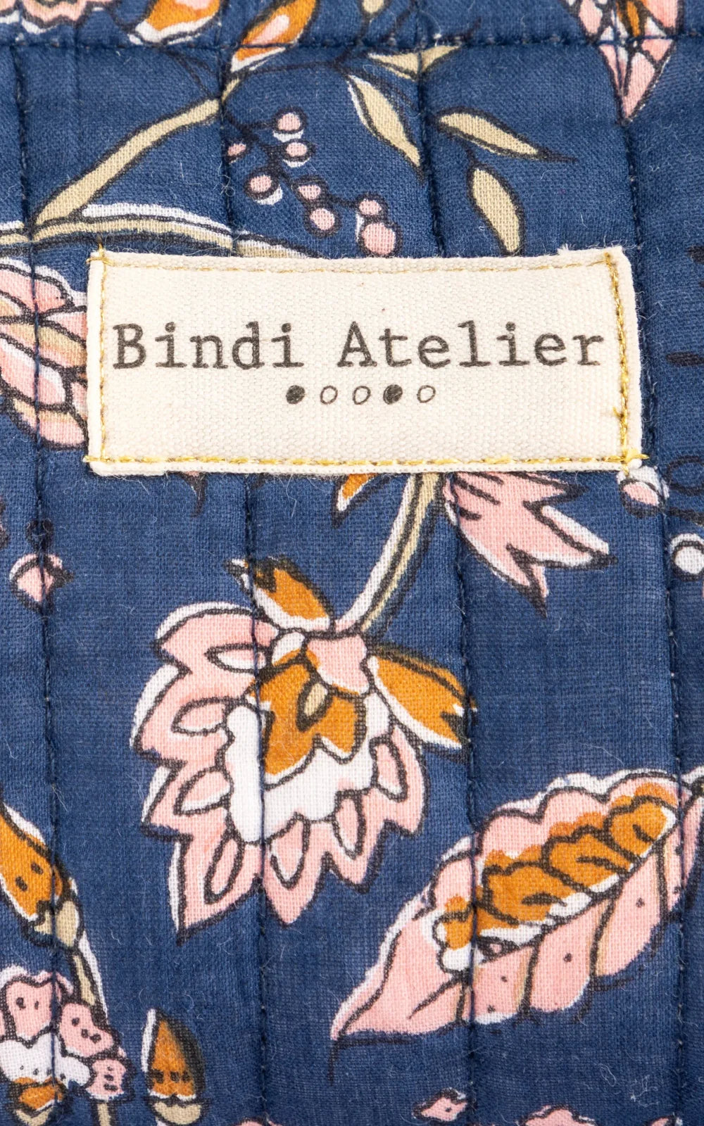 Estuche Nesta Marino ambiente - Bindi Atelier