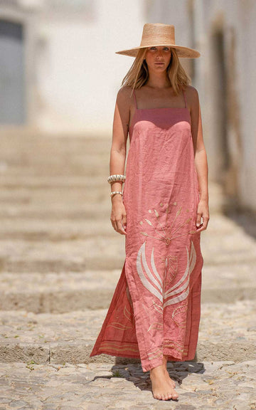 VESTIDO HERA TERRACOTA