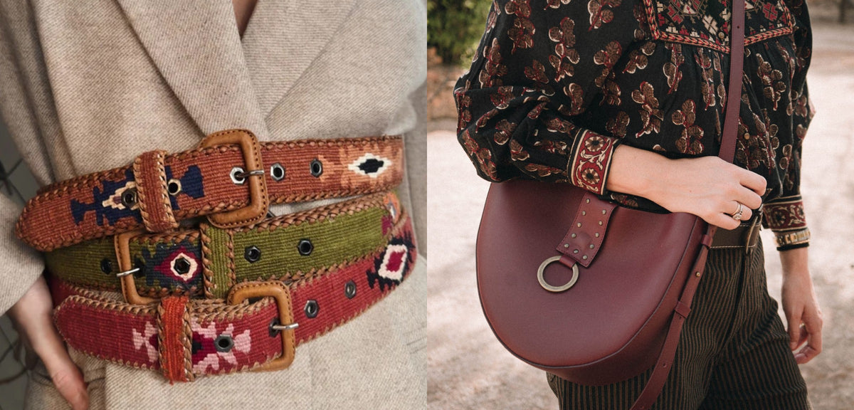The Autumn Edit - cinturones étnicos y bolso Moonlight