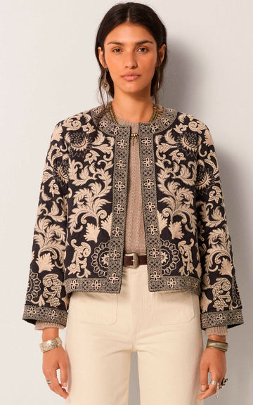 CHAQUETA BALANI DEEP BLACK