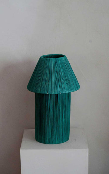 PETROLEUM GREEN HOUSE LAMP