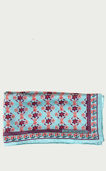 Mini Foulard Natasha Prune