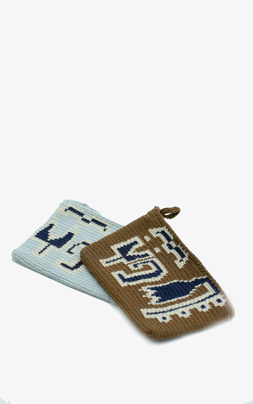 MONEDERO WAYUU FLOR BOHO LIGHT GREY