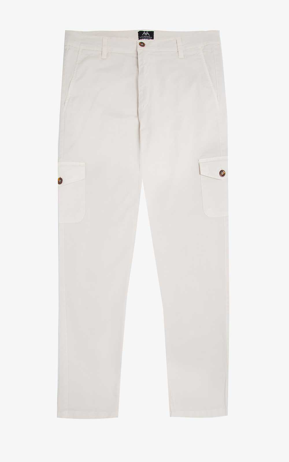 BEIGE CARGO PANTS