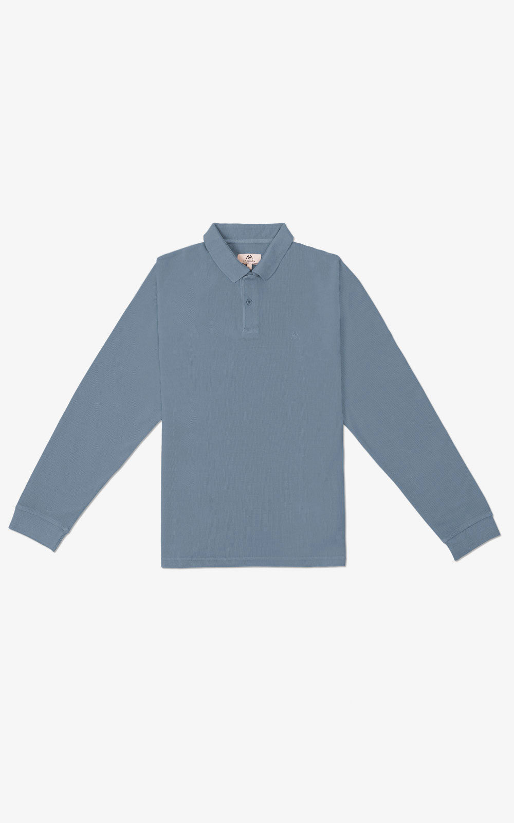 POLERA MANGA LARGA AZUL