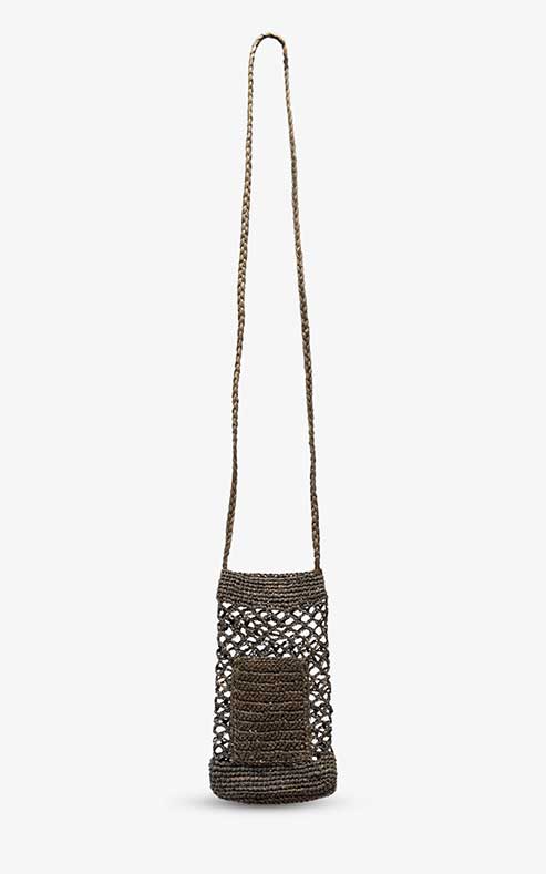 POUCH SMART RAFIA KAKI