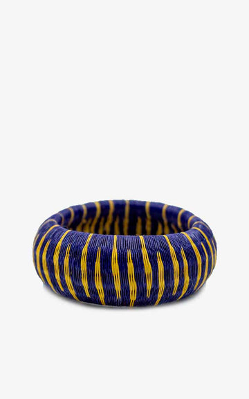 WENGUE PURPLE YELLOW BRACELET