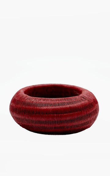 RAW WENGUE BRACELET WITH BLACK LINES