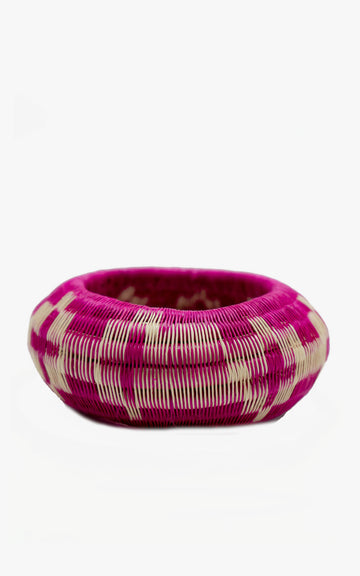 RAW WENGUE BRACELET WITH BLACK LINES