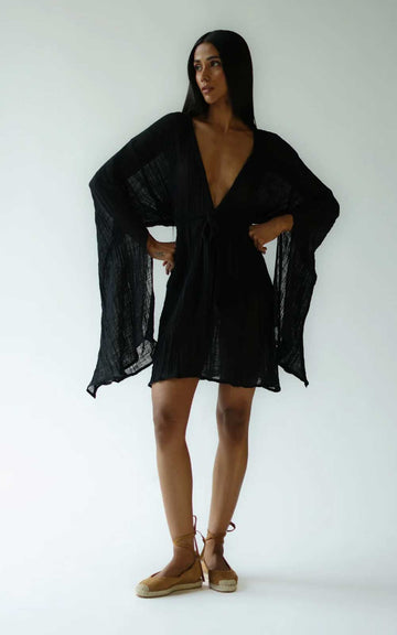 SAYDA MINI DRESS BLACK