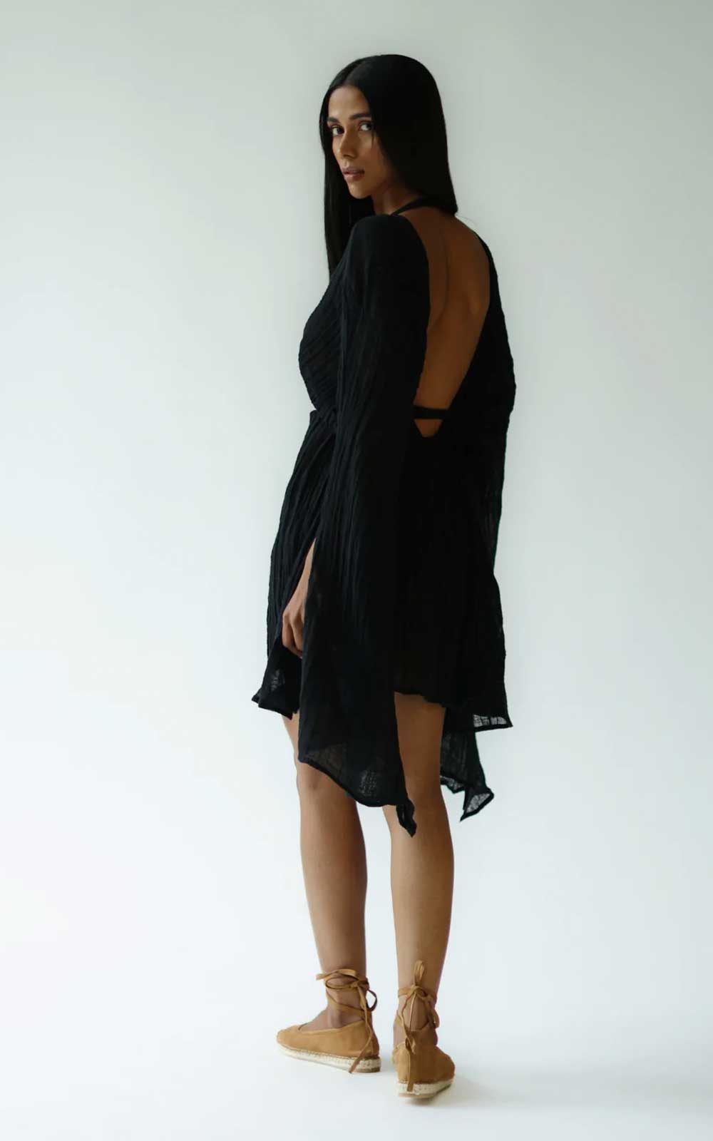 SAYDA MINI DRESS BLACK