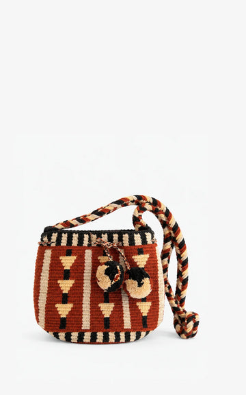 SMALL WAYUU PAMPA TERRACOTA