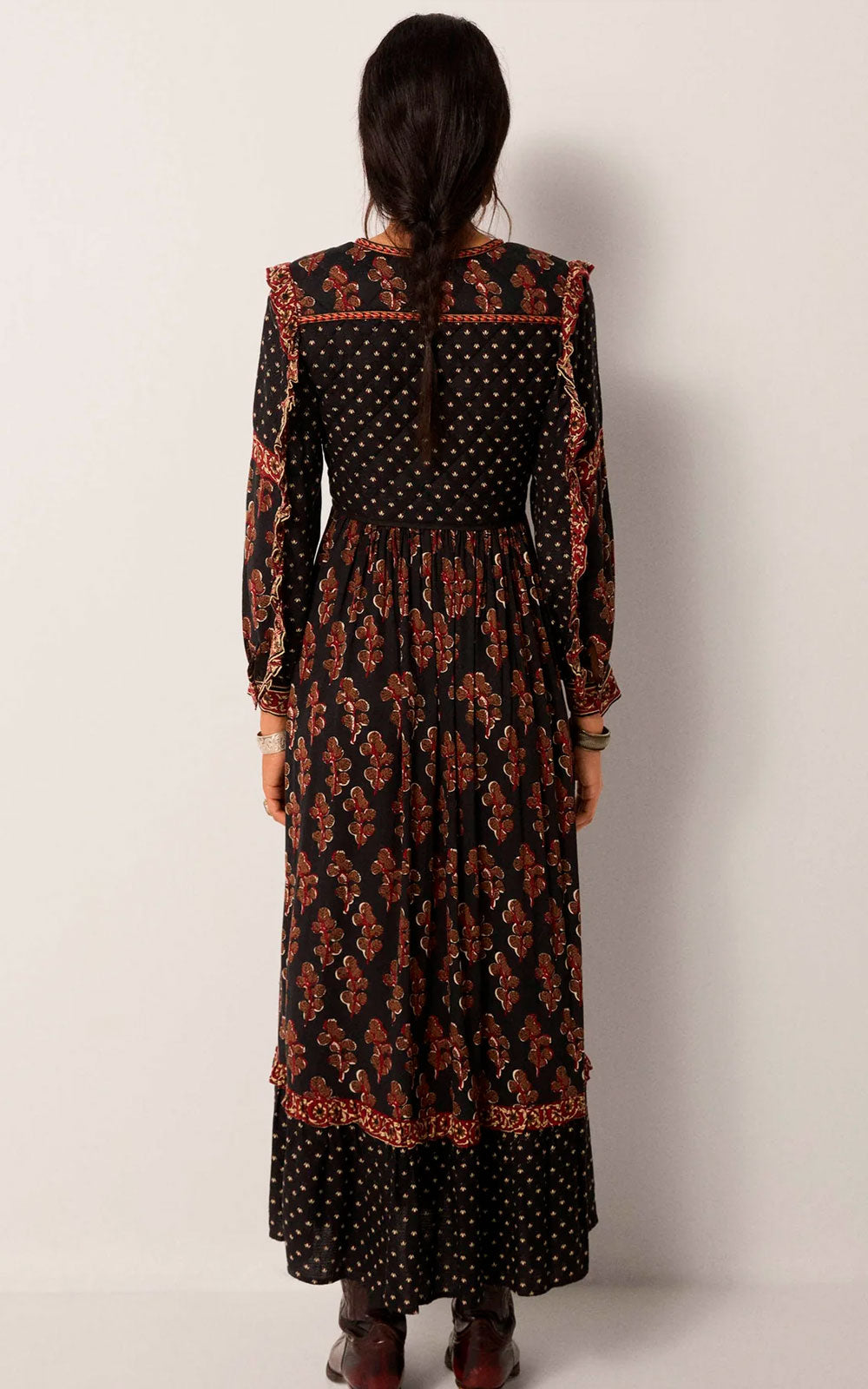 VESTIDO LILY BLACK COFFEE