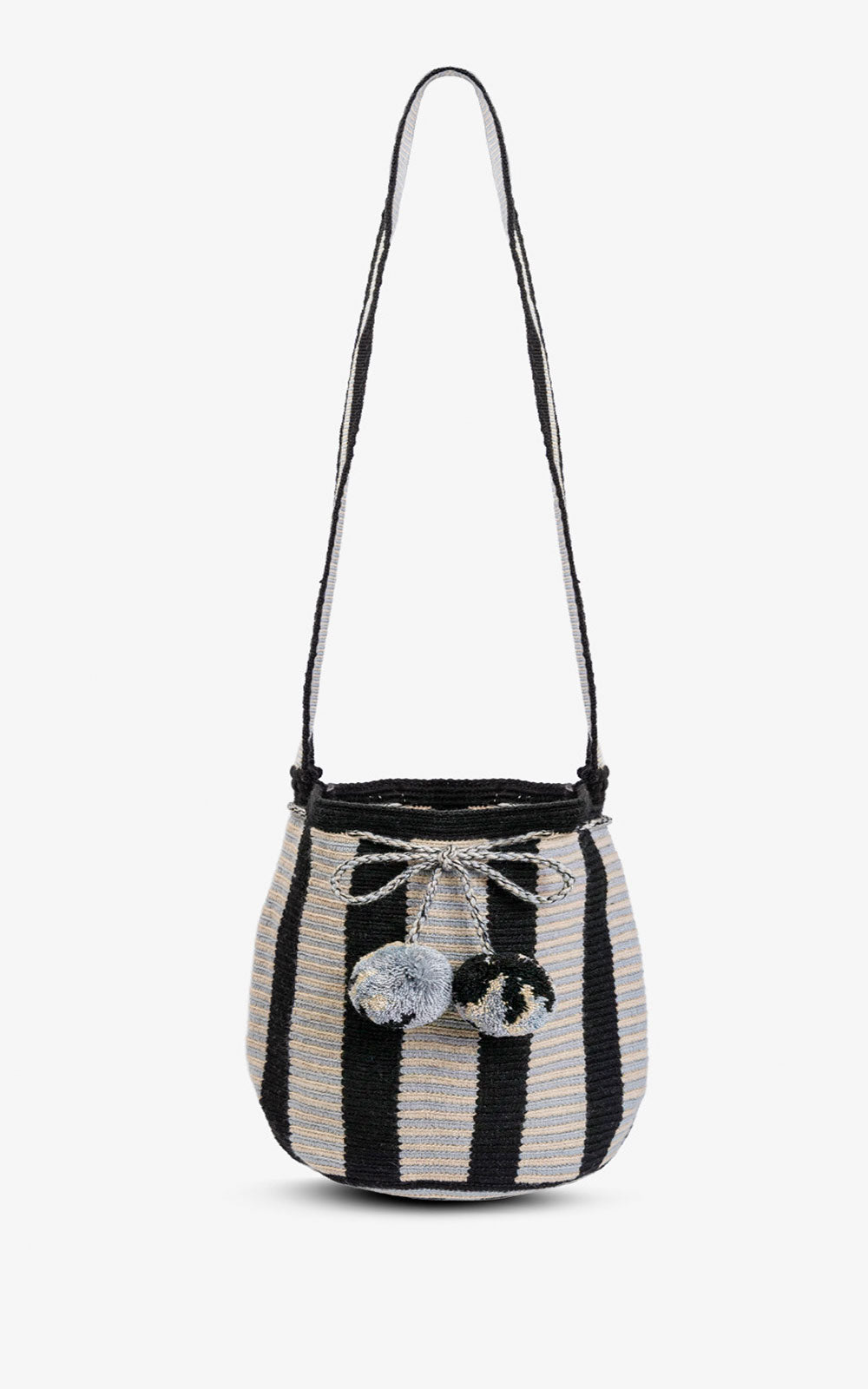 CROSSBODY WAYUU CIELO RAYAS