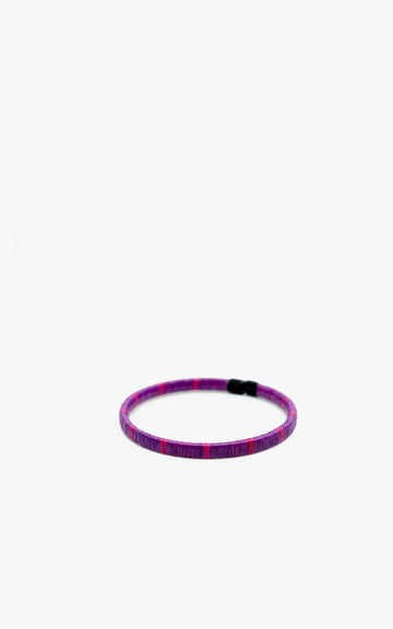 WENGUE BRACELET 5MM ENGLISH GREEN ZIGAZG