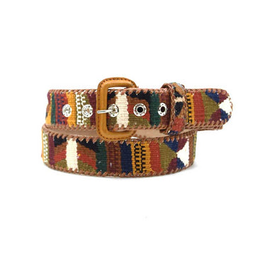 Cinturón Etnico Tierra - Colección de cinturones hechos a mano