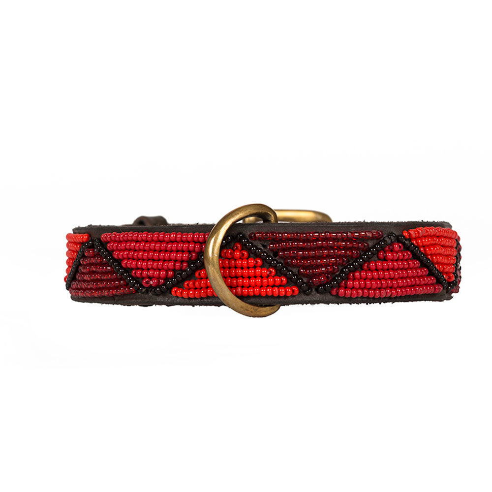 Collar Perro Rojo Mombassa - Colección Complementos | LA MANSA
